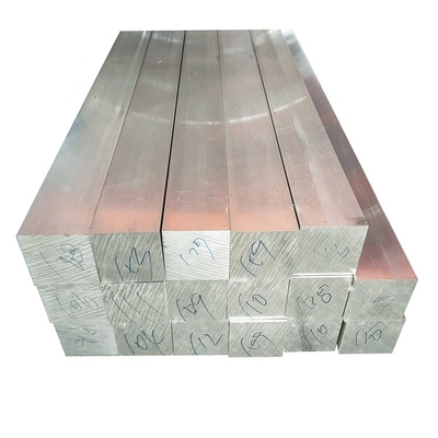 7050 1060 Aluminum Round Square Bar H12 H114 Extruded Rod Cutting 50mm